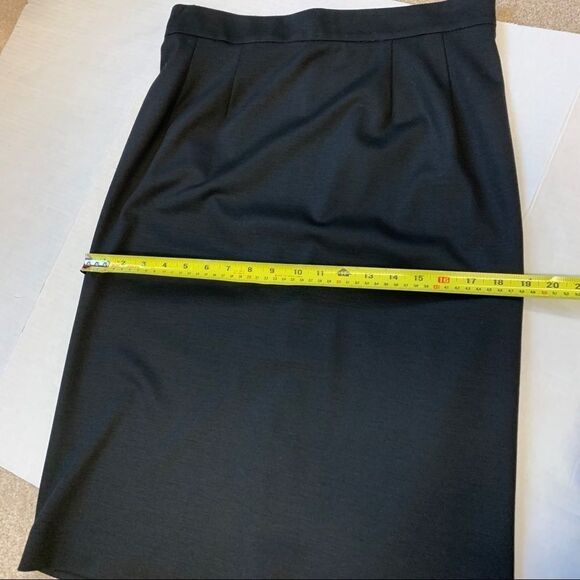 MOSCHINO NWOT Black Wool pencil skirt size 12 - Picture 5 of 8